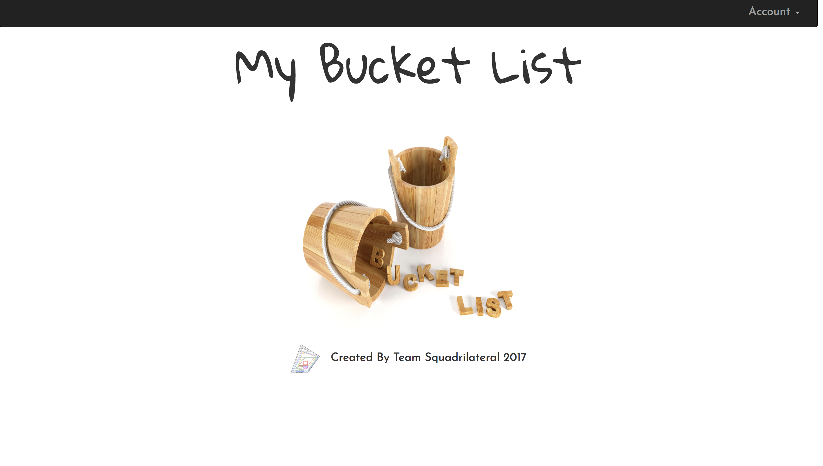 bucketlist app